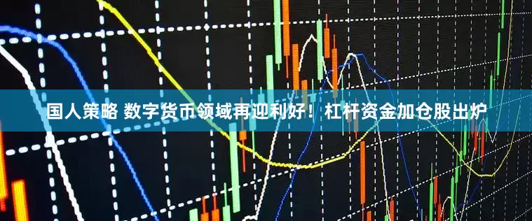 国人策略 数字货币领域再迎利好！杠杆资金加仓股出炉