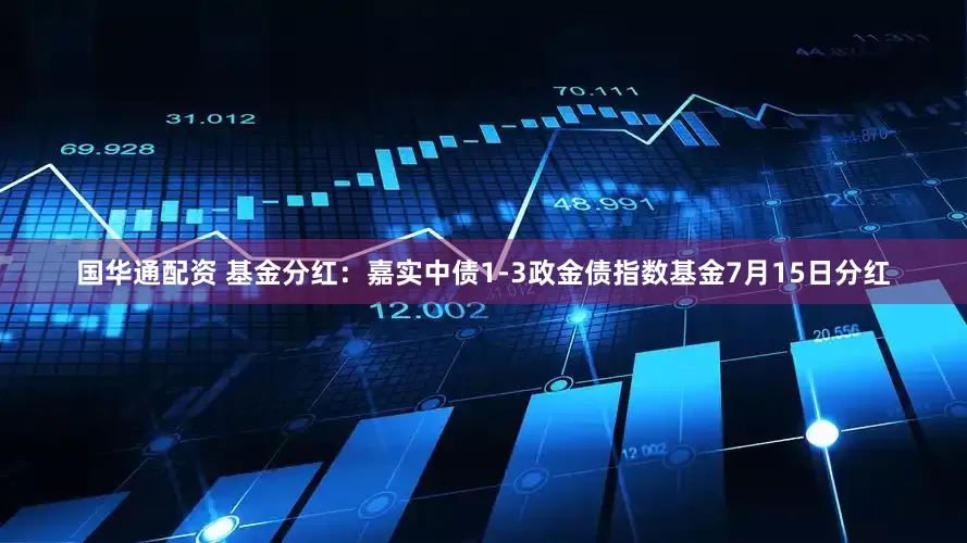 国华通配资 基金分红：嘉实中债1-3政金债指数基金7月15日分红